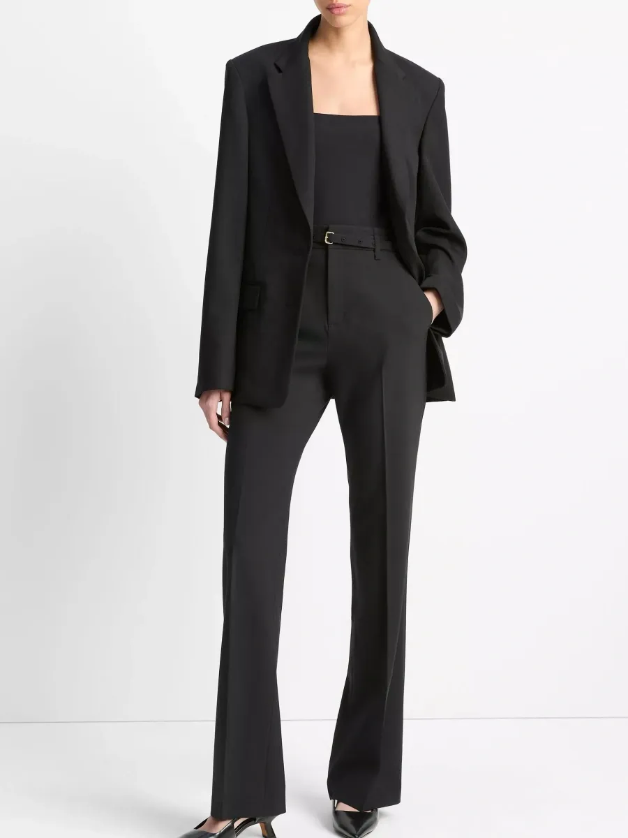 Casual Double-Breasted Blazer