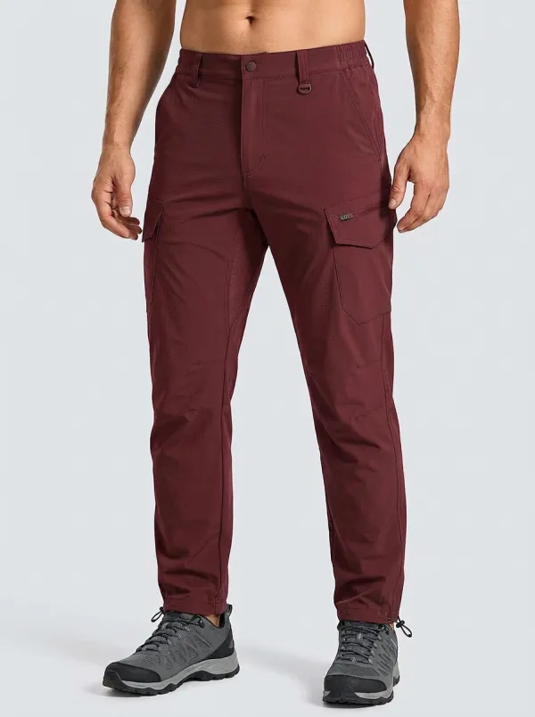 Men's Multi-Pocket Quick-Dry Trail D-Ring Cargo Pants