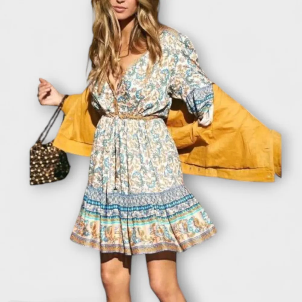 Floral Boho Relaxed Casual Dress