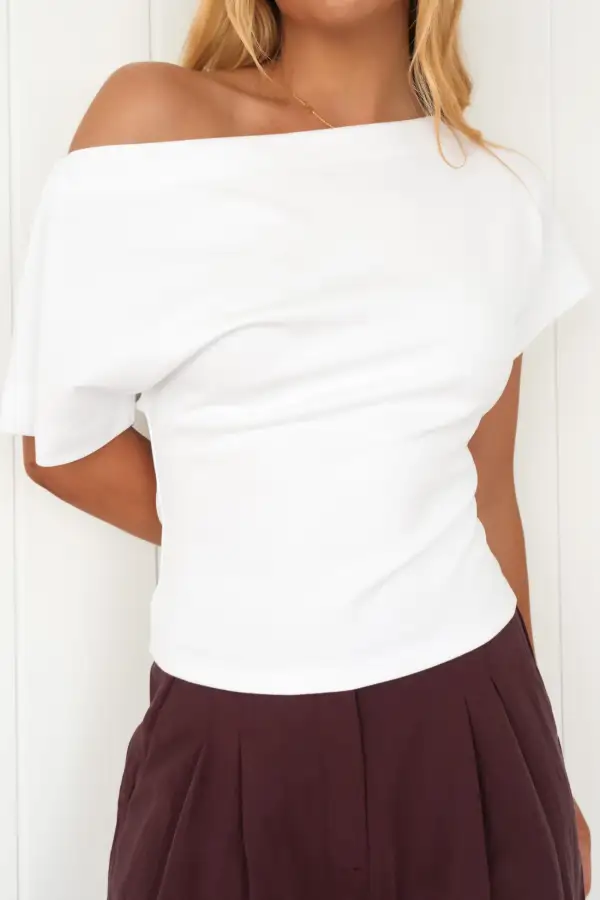 Cropped Leisure Piece Casual Tee