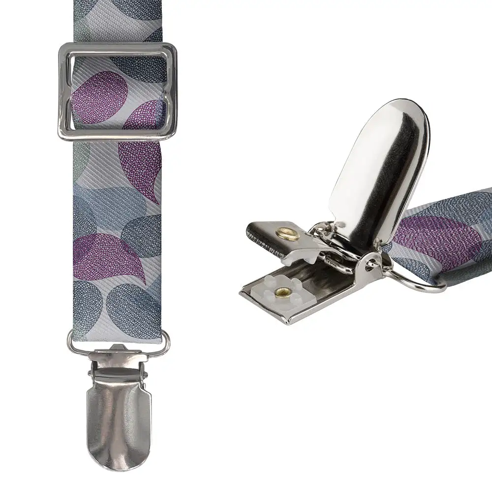 Petal Paisley Pattern Suspenders