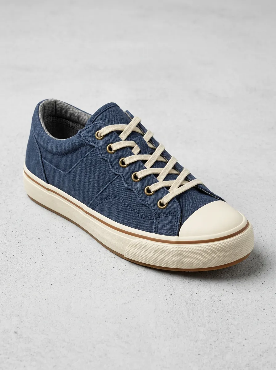 Casual Graphic Outdoor Look Men's Canvas Shoes