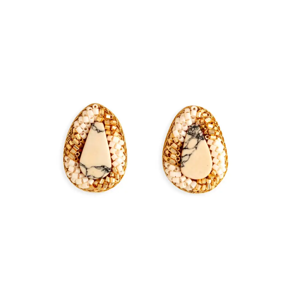 Chic Dynamic Artful Beaded Earrings