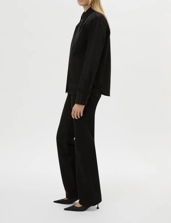 True Black Denim Shirt