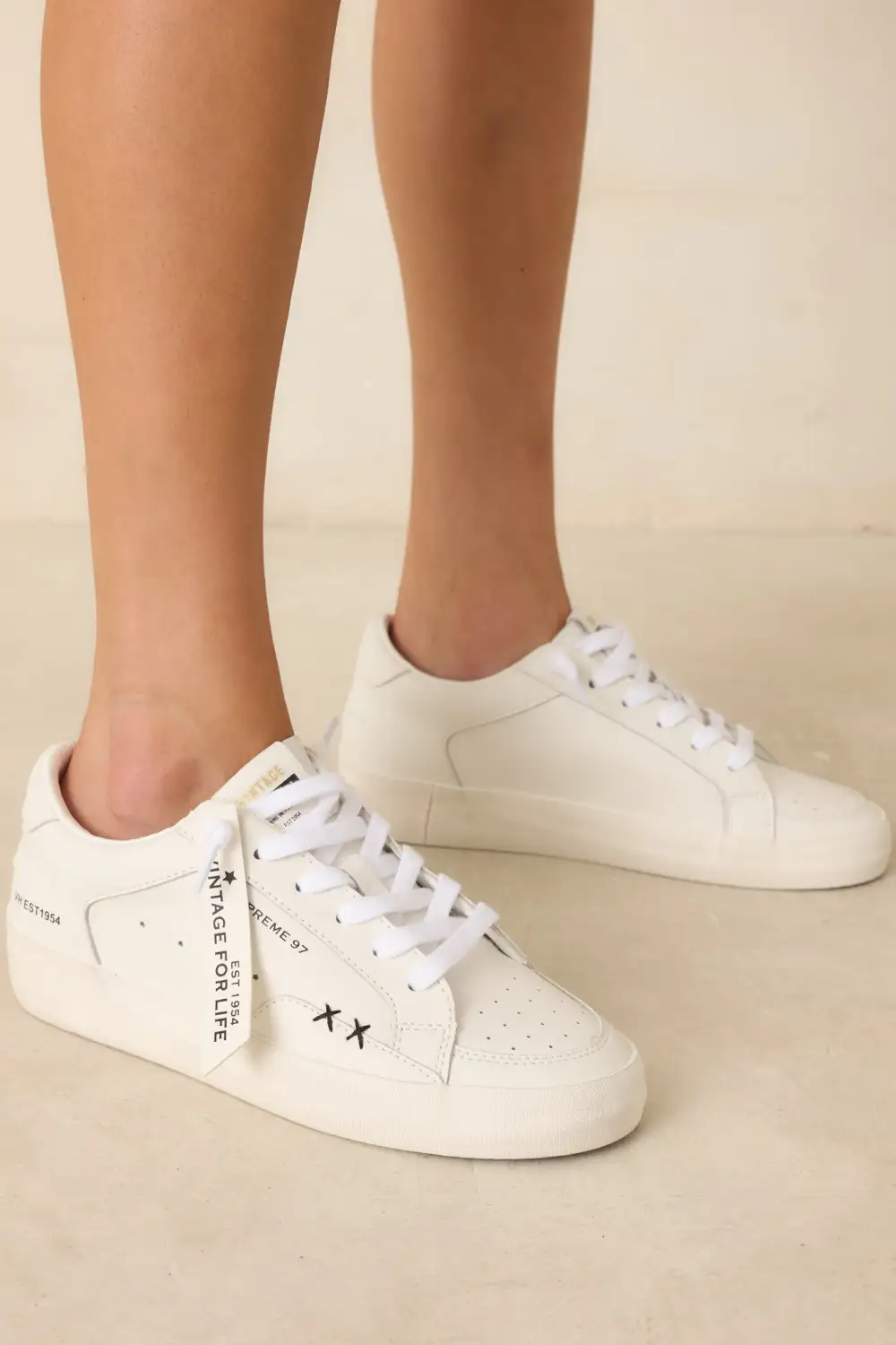 Fresh Leather Sneakers