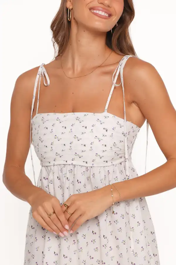 Floral Empire Maxi Dress