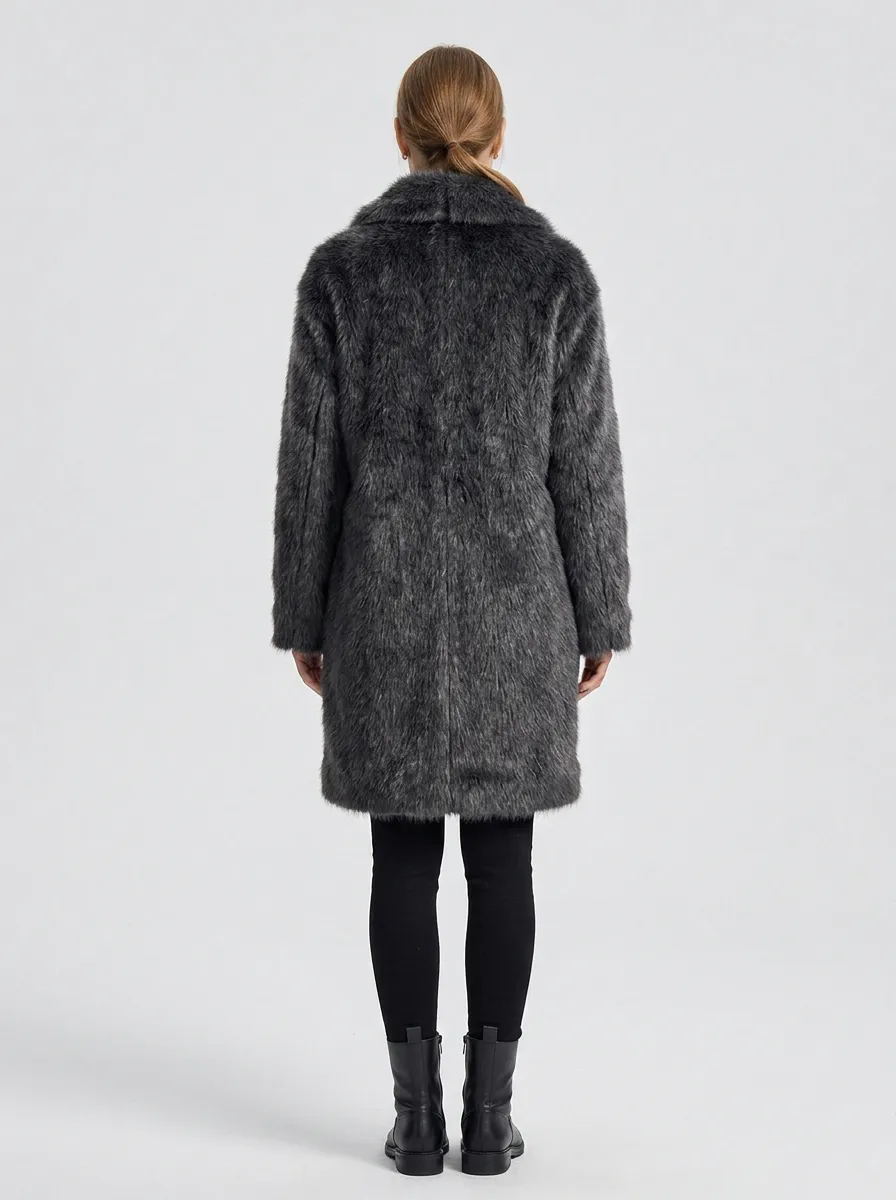 Women's Faux Fur Winter Coat