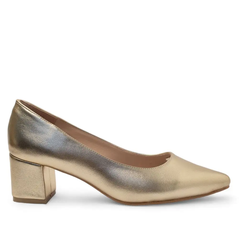 Balanced Slip On Leather Shoes