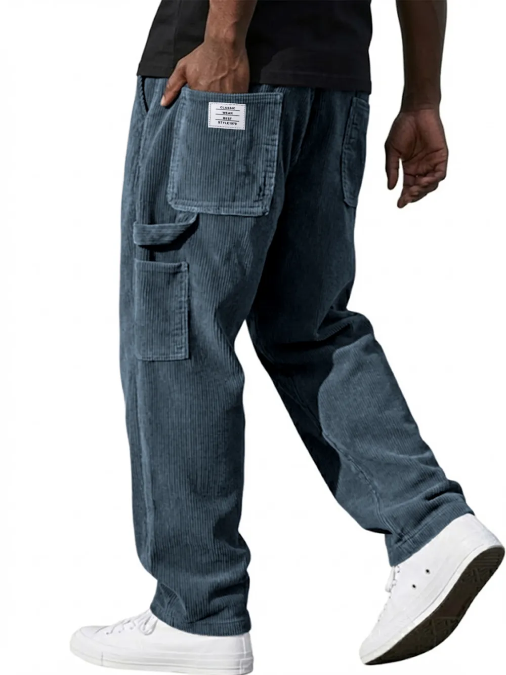 Clean Line Corduroy Utility Pants