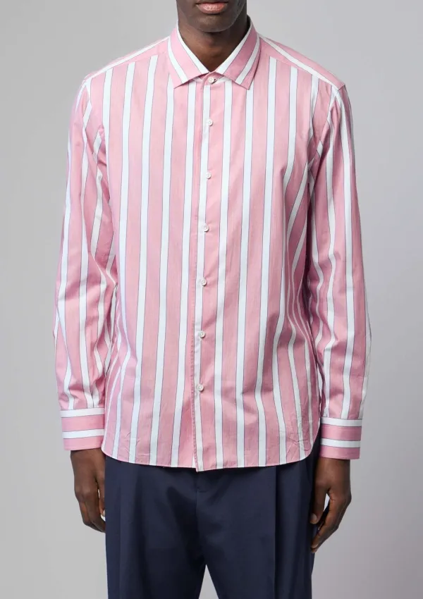 Streamlined Relaxed Fit Casual Shirt