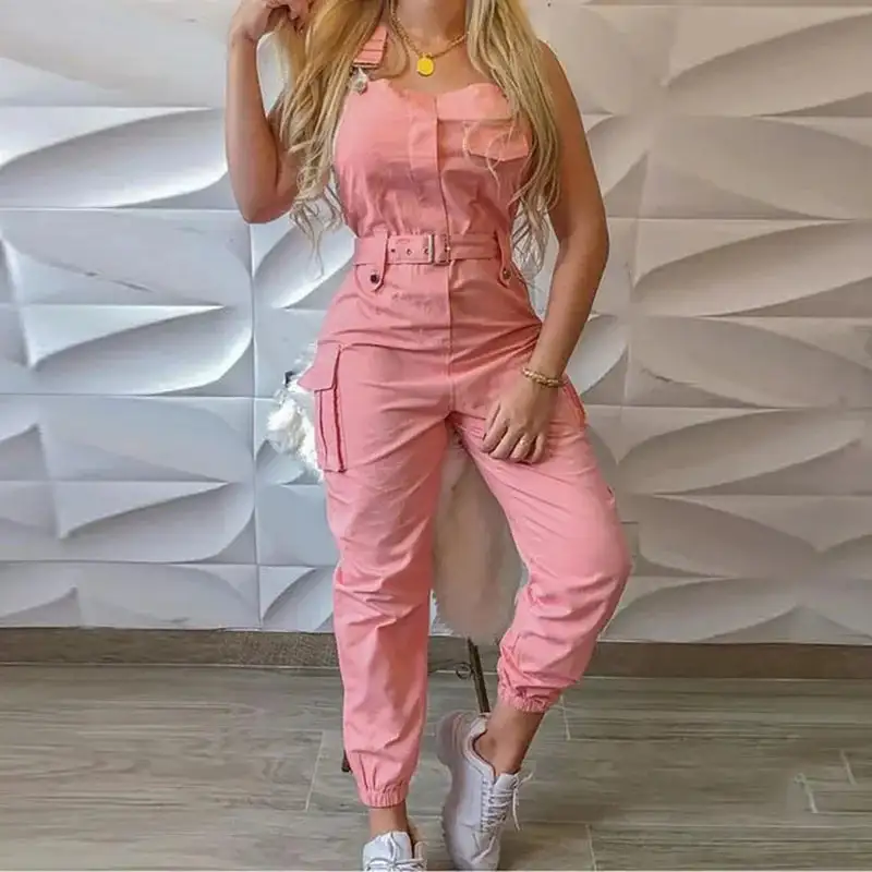 Comfort Chic Loose-Fit Wide-Leg Cotton Jumpsuit
