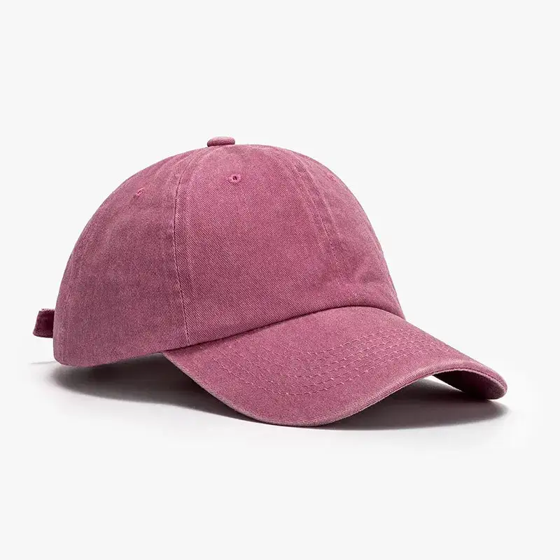 Washed Curved Brim Hat