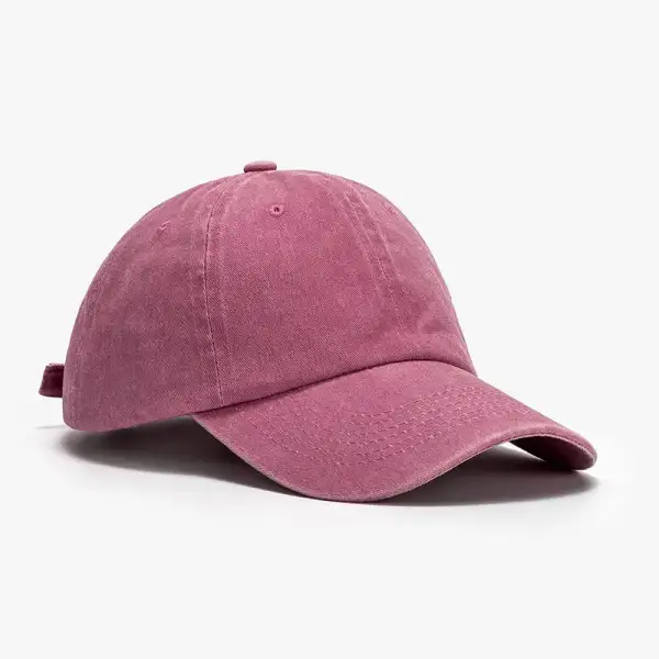 Washed Curved Brim Hat