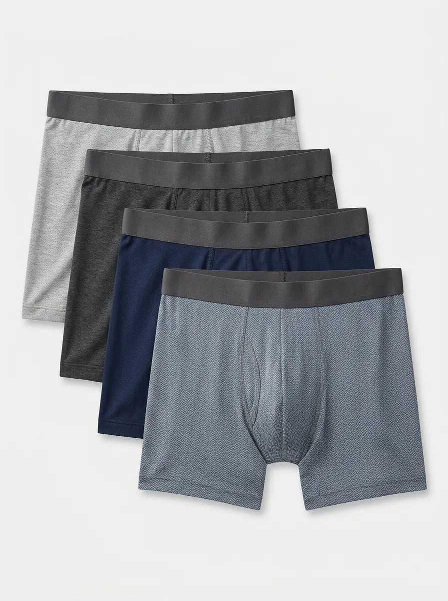 Soft Smooth Comfort Four Pack Briefs