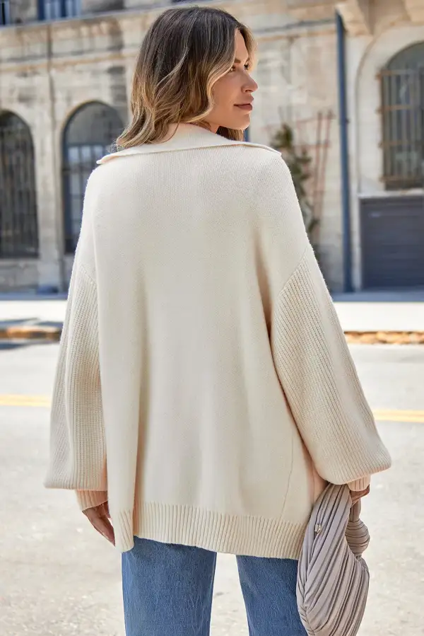 Everyday Layer Button Front Cardigan