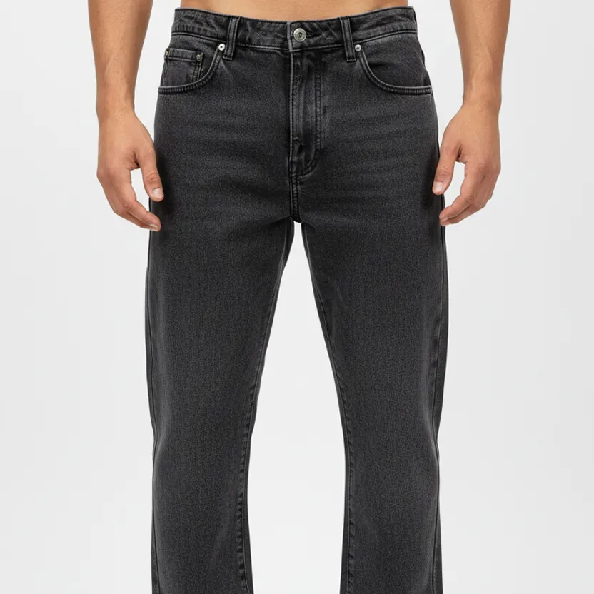 Classic Loose Fit Five Pocket Jeans