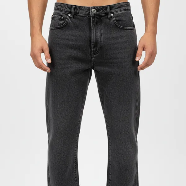 Classic Loose Fit Five Pocket Jeans