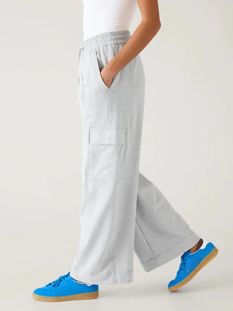 Wide-Leg Cargo Pants For Edgy Casual Style
