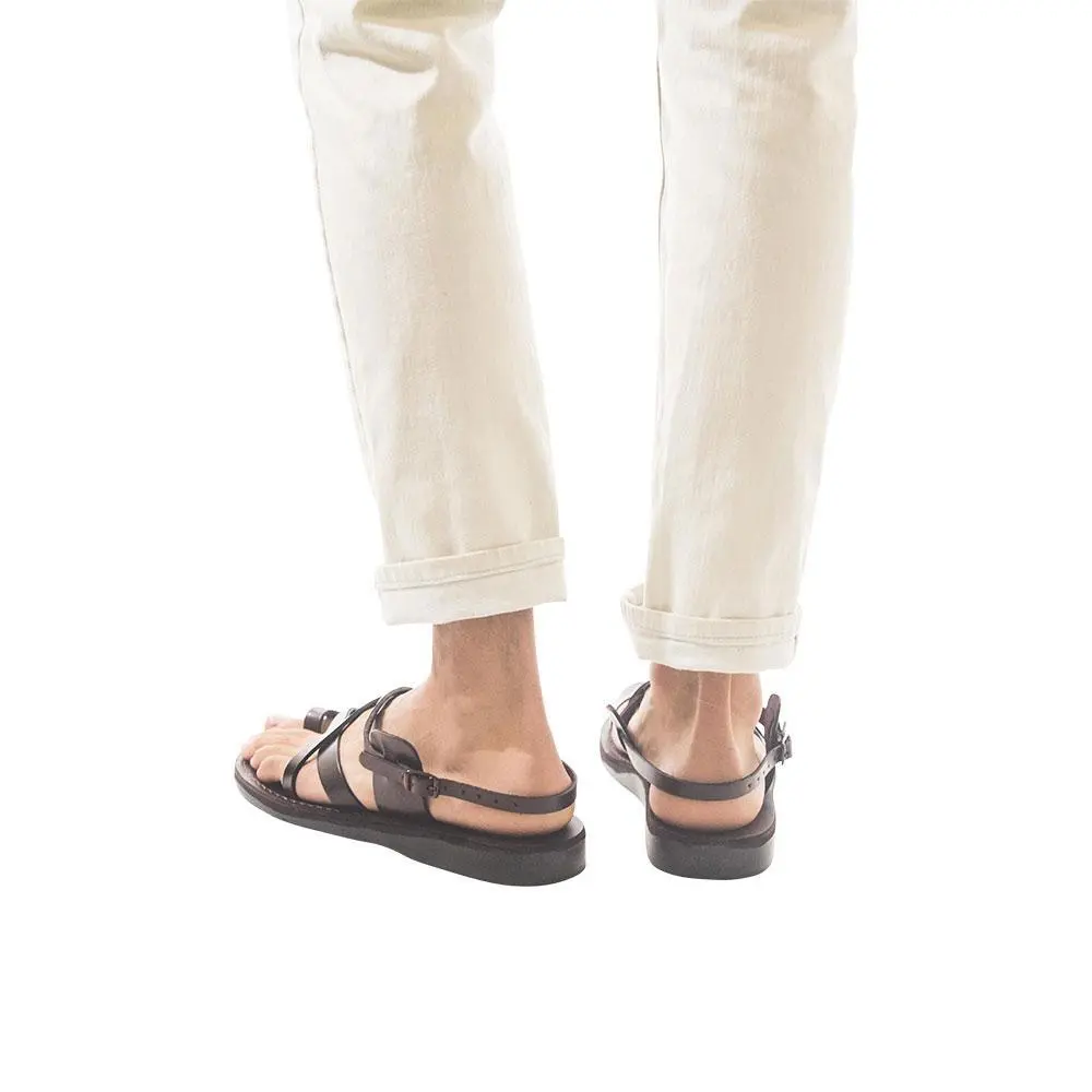 Leather Toe Loop Sandals