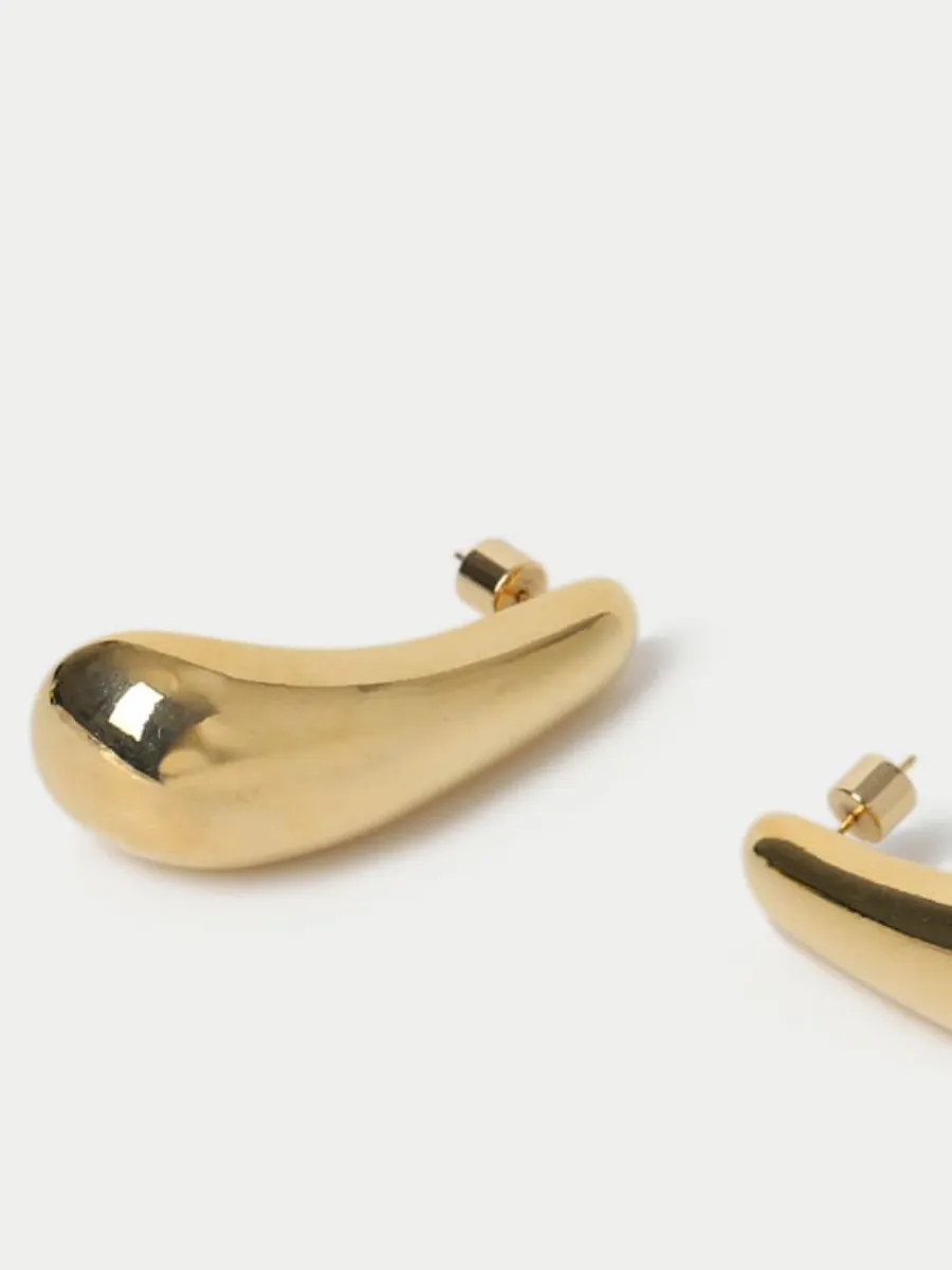 Teardrop Stud Earrings