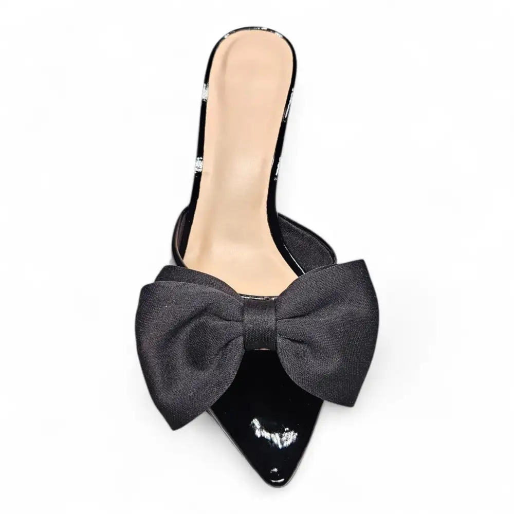 Bermuda Bow Kitten Heel
