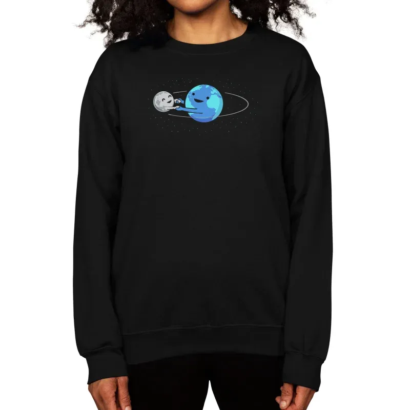 Cute Cosmic Friendship Design Sweatshirt