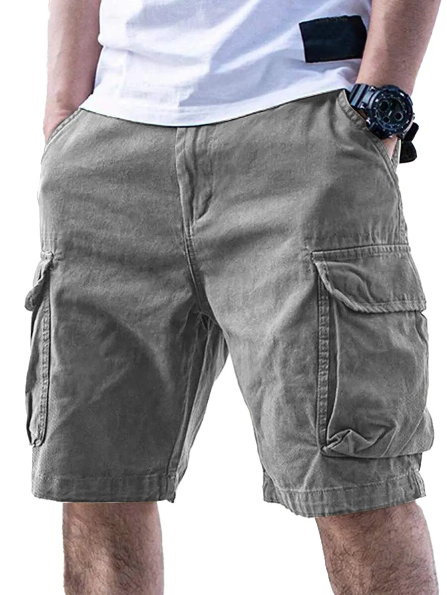 Relaxed Utility Pocket Shorts