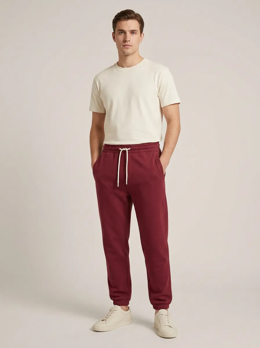 Urban Casual Unisex Drawstring Sweatpants