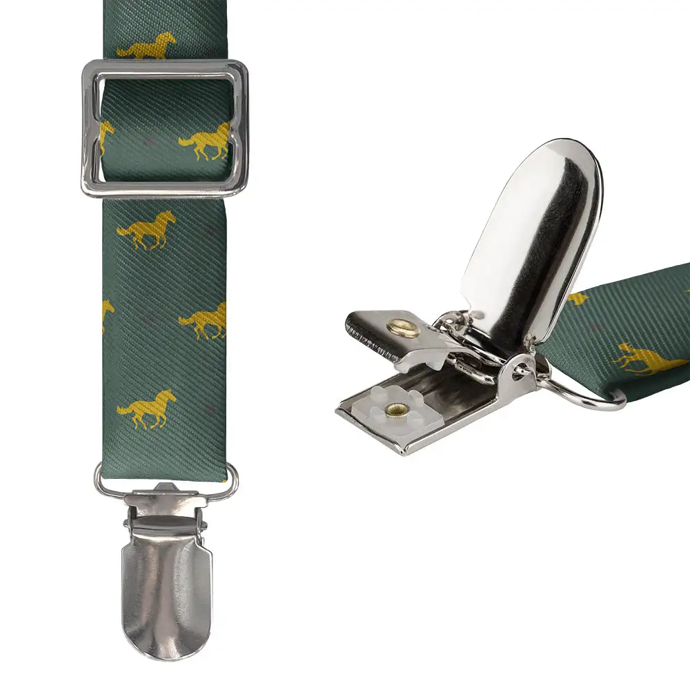 Derby Horses Theme Suspenders