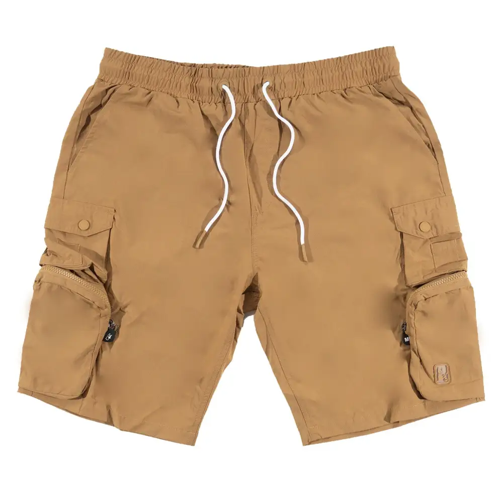 Casual Nylon Spandex Cargo Shorts