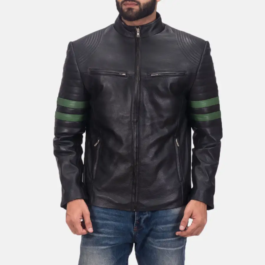 Men's Classic Refined Leather Jacket