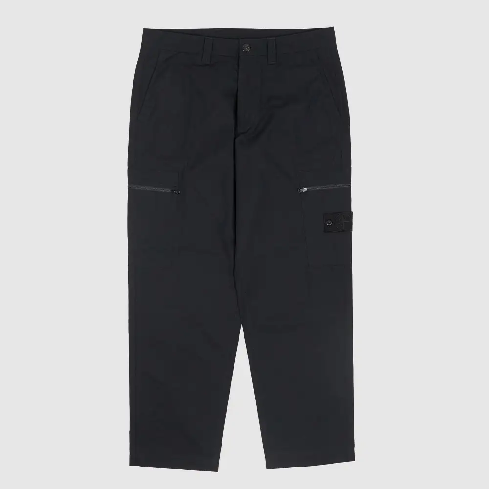 Cotton Canvas Cargo Pants