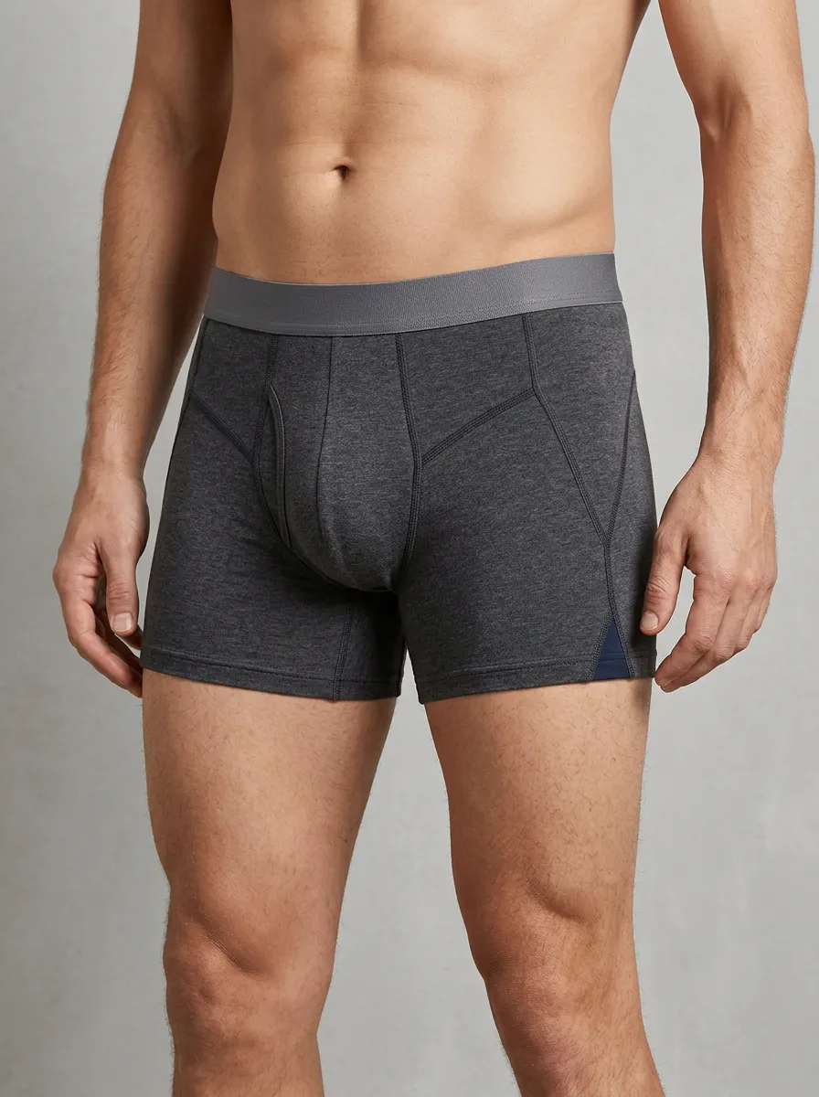 Breathable-Look Performance Athletic Comfort Look Men's Boxer Briefs