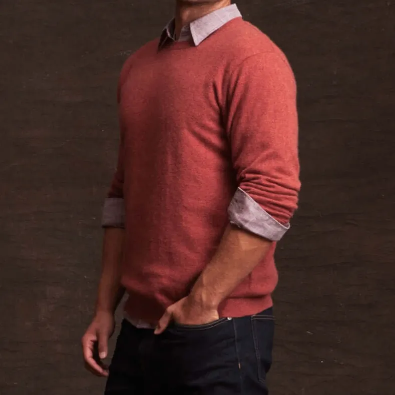Men's Modern Crewneck Sweater