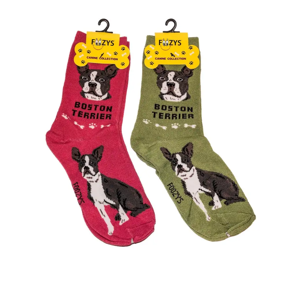 Unisex Terrier Dog Crew Socks