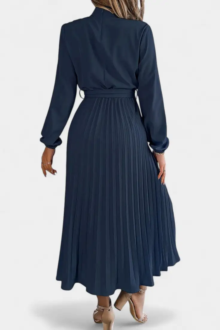 Pleated Casual Dress