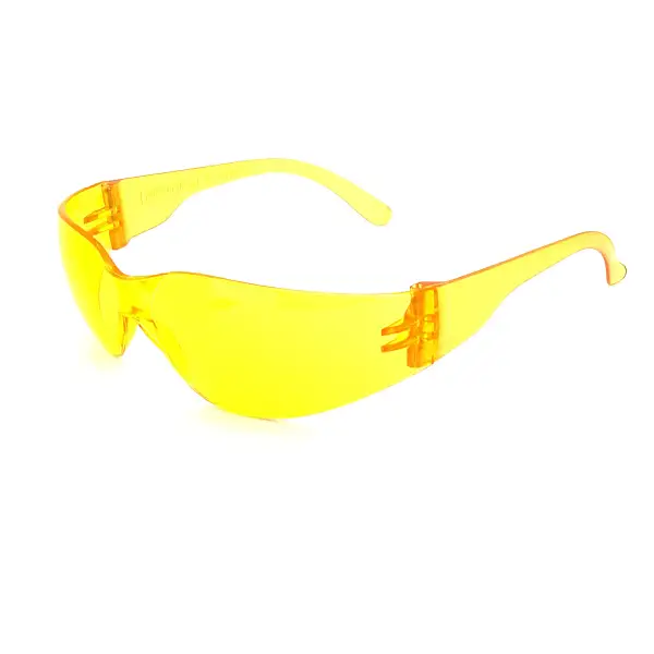 ANSI Z87.1 Yellow Lens Safety Glasses