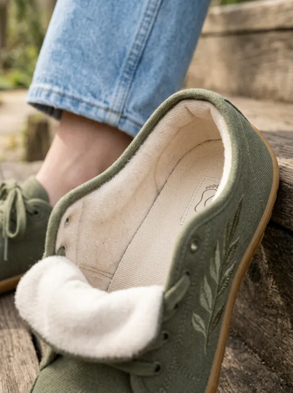 Clean-Look Leaf Graphic Casual Look Unisex Barefoot Shoes