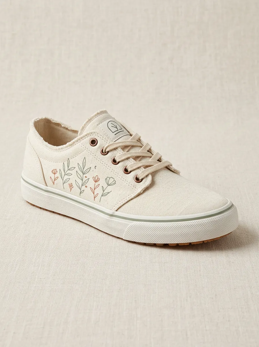 Comfort Minimalist Graphic Essential Men's Canvas Shoes