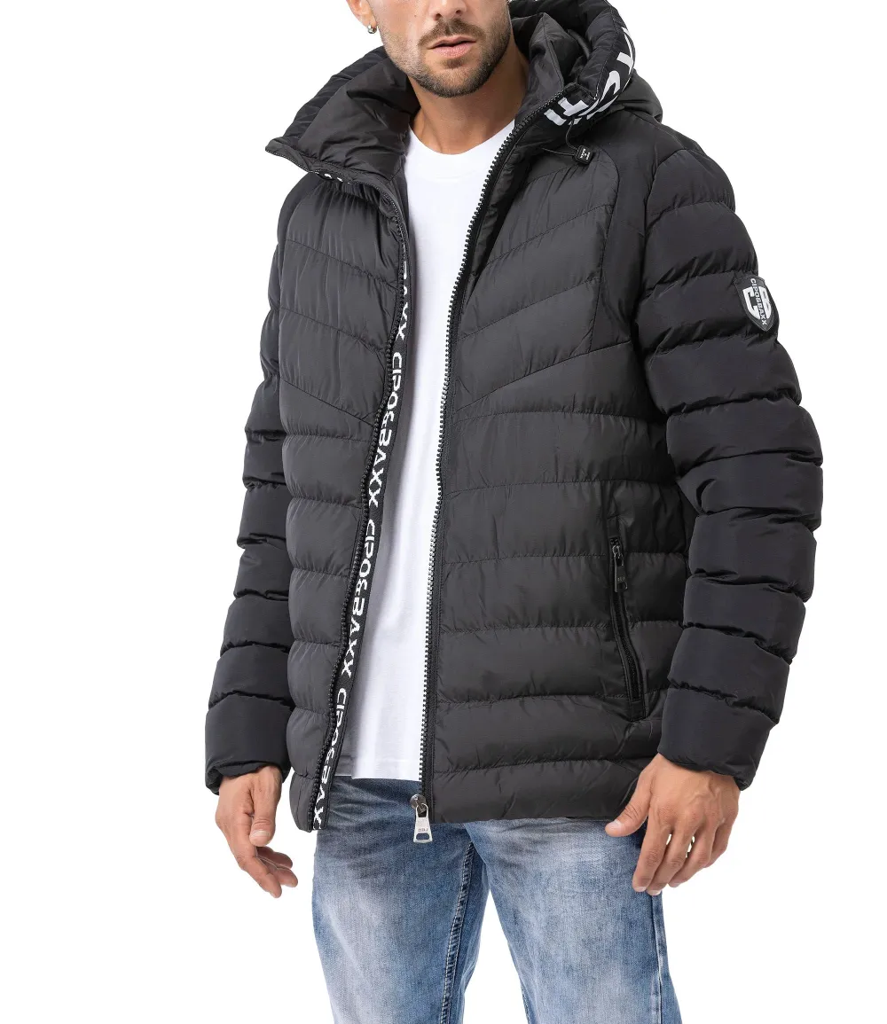 Utility Hooded Quilted Jacket