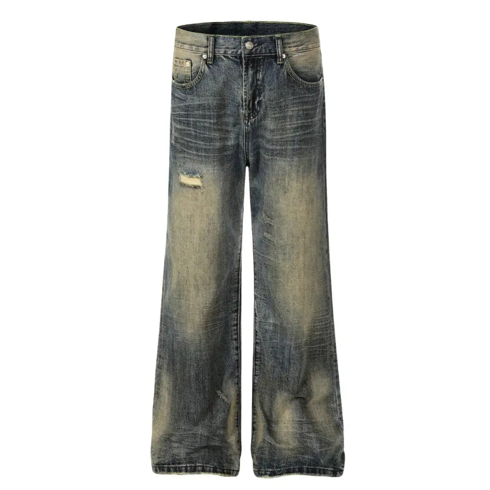 Baggy Ripped Denim Jeans
