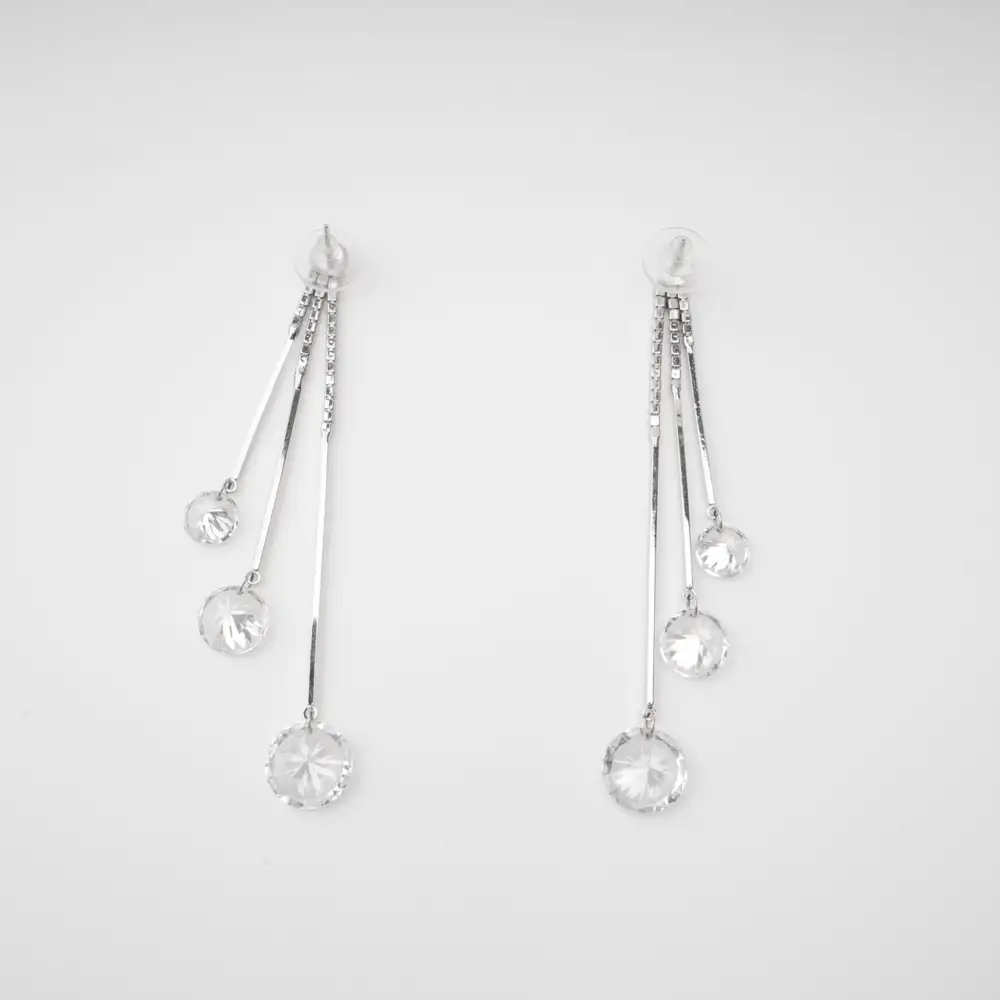Solada crystal drop earrings