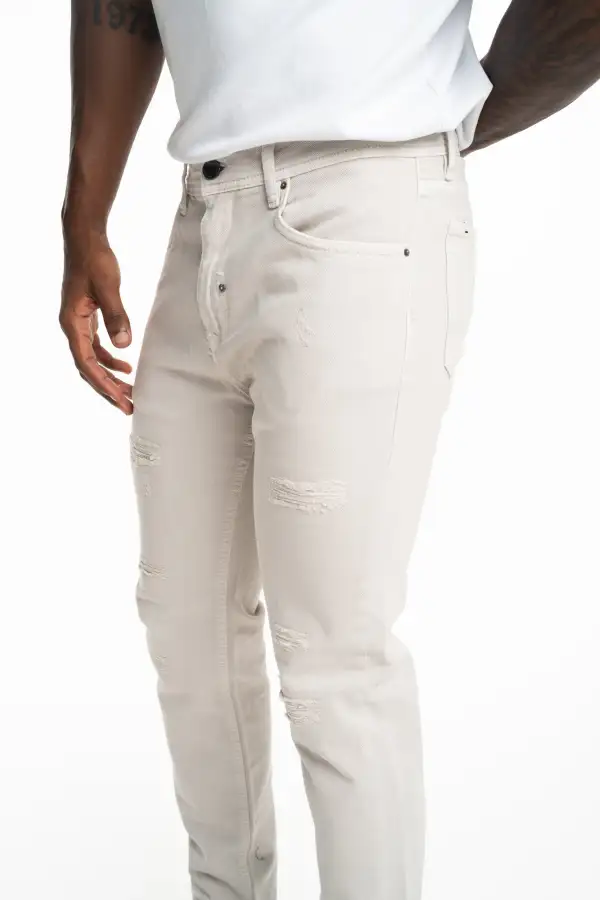 Modern Skinny Cropped Five Pocket Jeans
