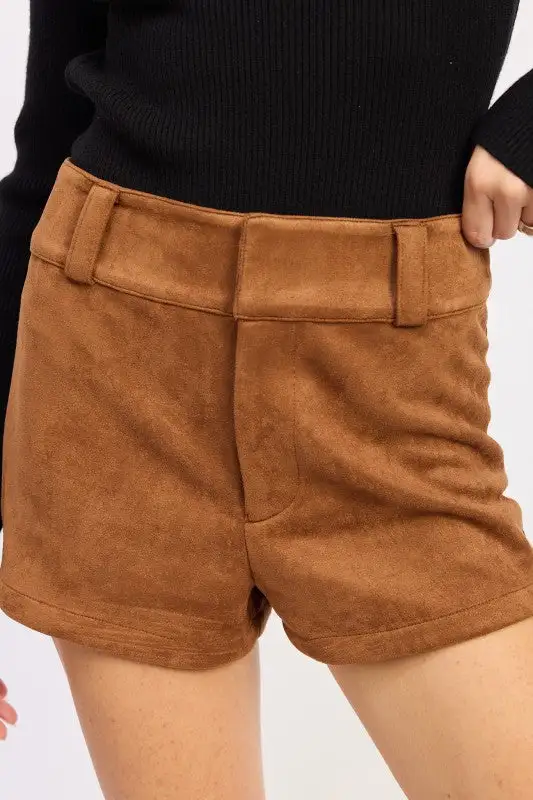 Textured Casual Everyday Shorts