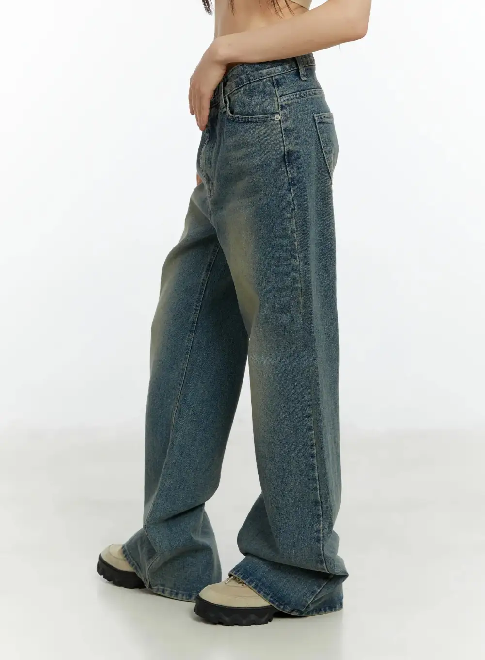 Bootcut Wide Leg Jeans