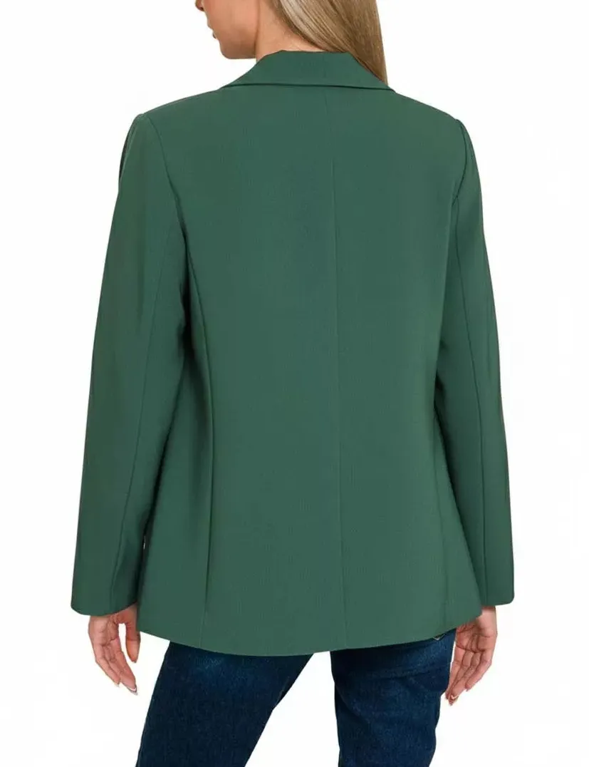 Modern Refined Long-Sleeve Blazer