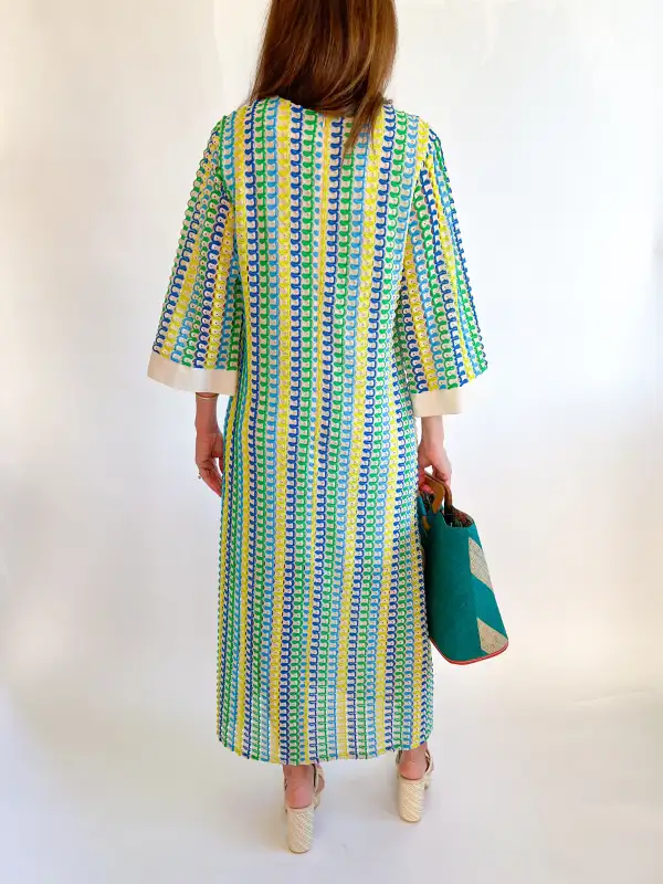 Knit Maxi Detail Dress