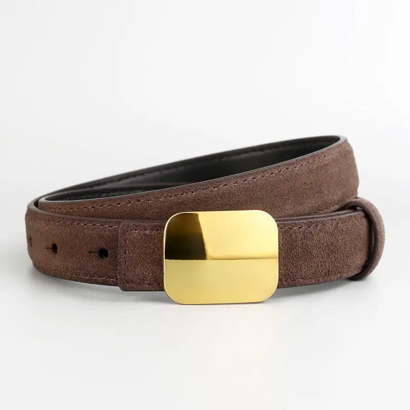 Rugged Statement Buckle Waist Belt
