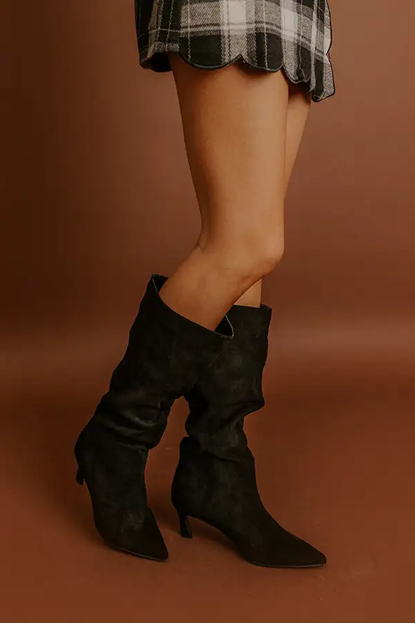 Classic Faux Suede Boots