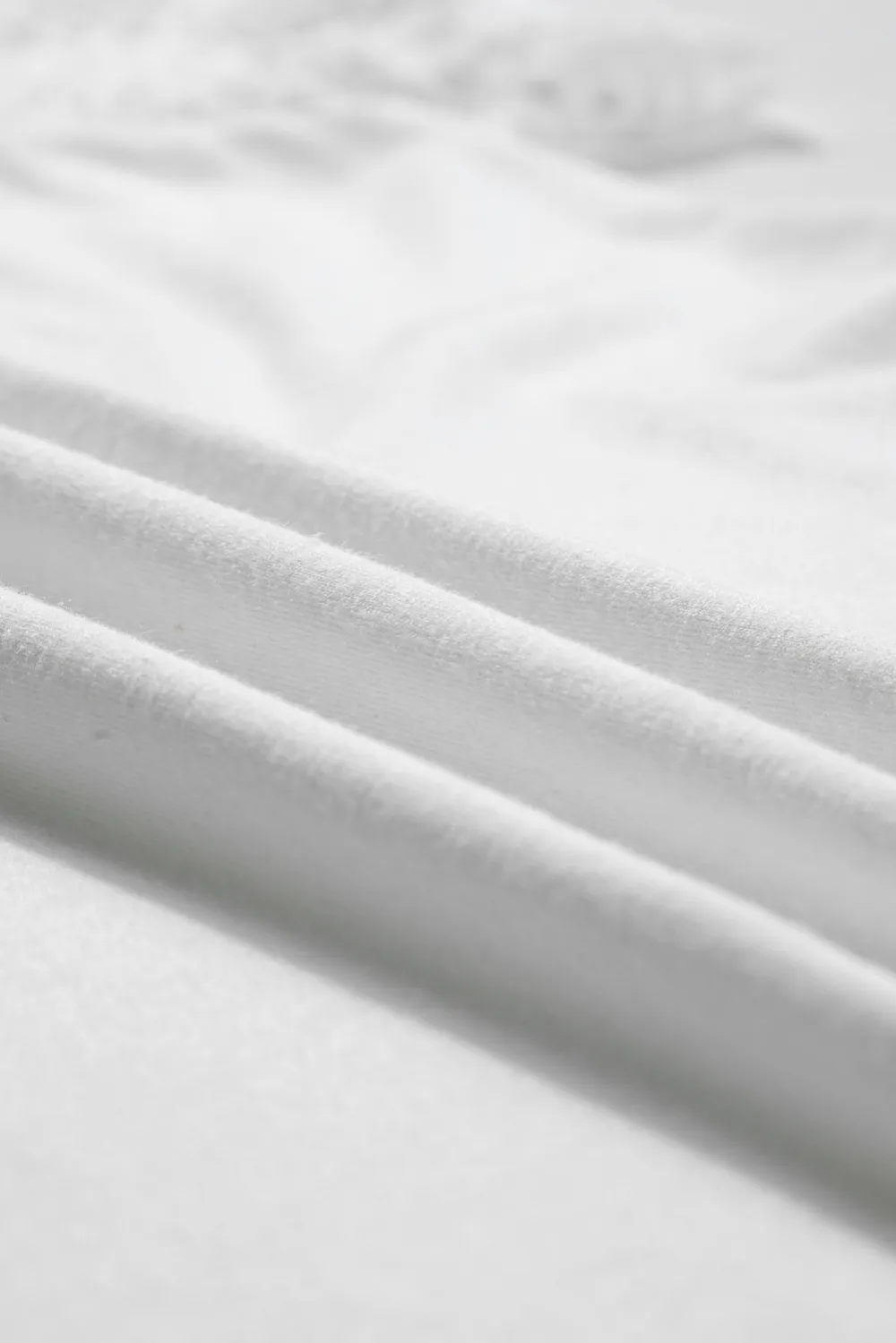 White Seamed Detail Contrast Lace Tee